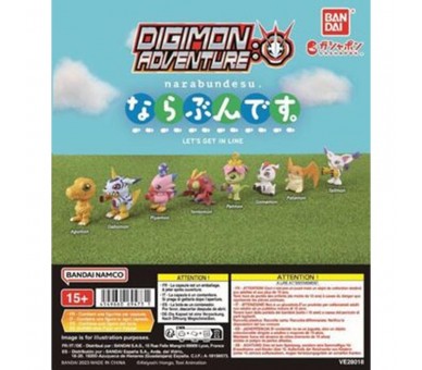 Surtido bandai gashapon digimon let s get