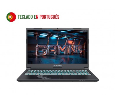 PORTATIL GIGABYTE G5 KF E3PT313SD I5 12500H 4060 16GB 512GB 154 DOS