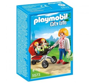 Mama carrito gemelos Playmobil City Life