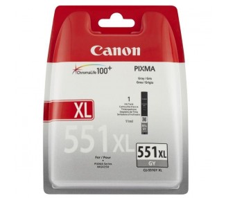 Tinta Original Canon Cli-551Gy Xl Grey Pixa Mg6350 / M