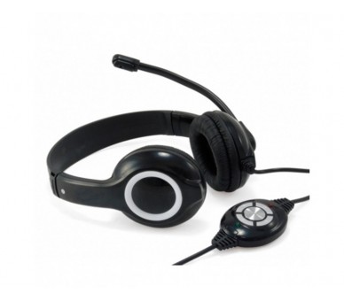 Conceptronic Auriculares Diadema+Micrófono Cchatstaru2B Ne