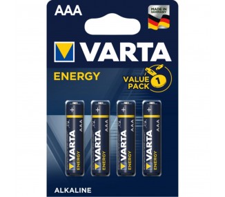 Varta Pilas Lr03 Aaa Alc. Energy Pack 4Uds (50)