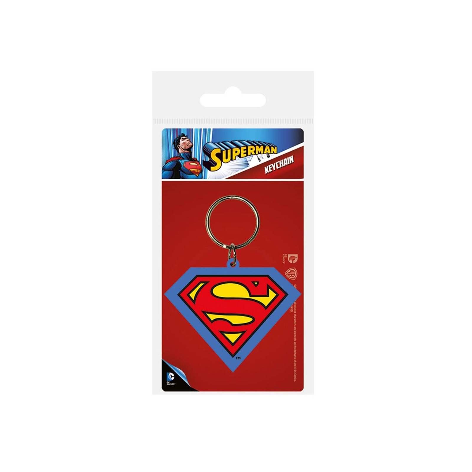 Llavero Pyramid Dc Comics Escudo Superman