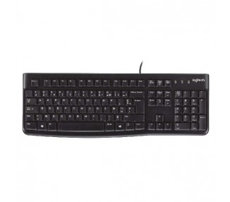 Teclado Logitech K120 Usb Negro Frances