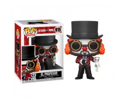 Figura Pop La Casa De Papel Professor O Clown