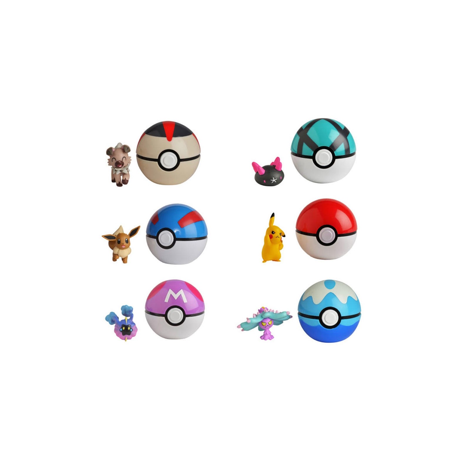Figuras Pokeball Surtido Clip 'N' Go Pokémon