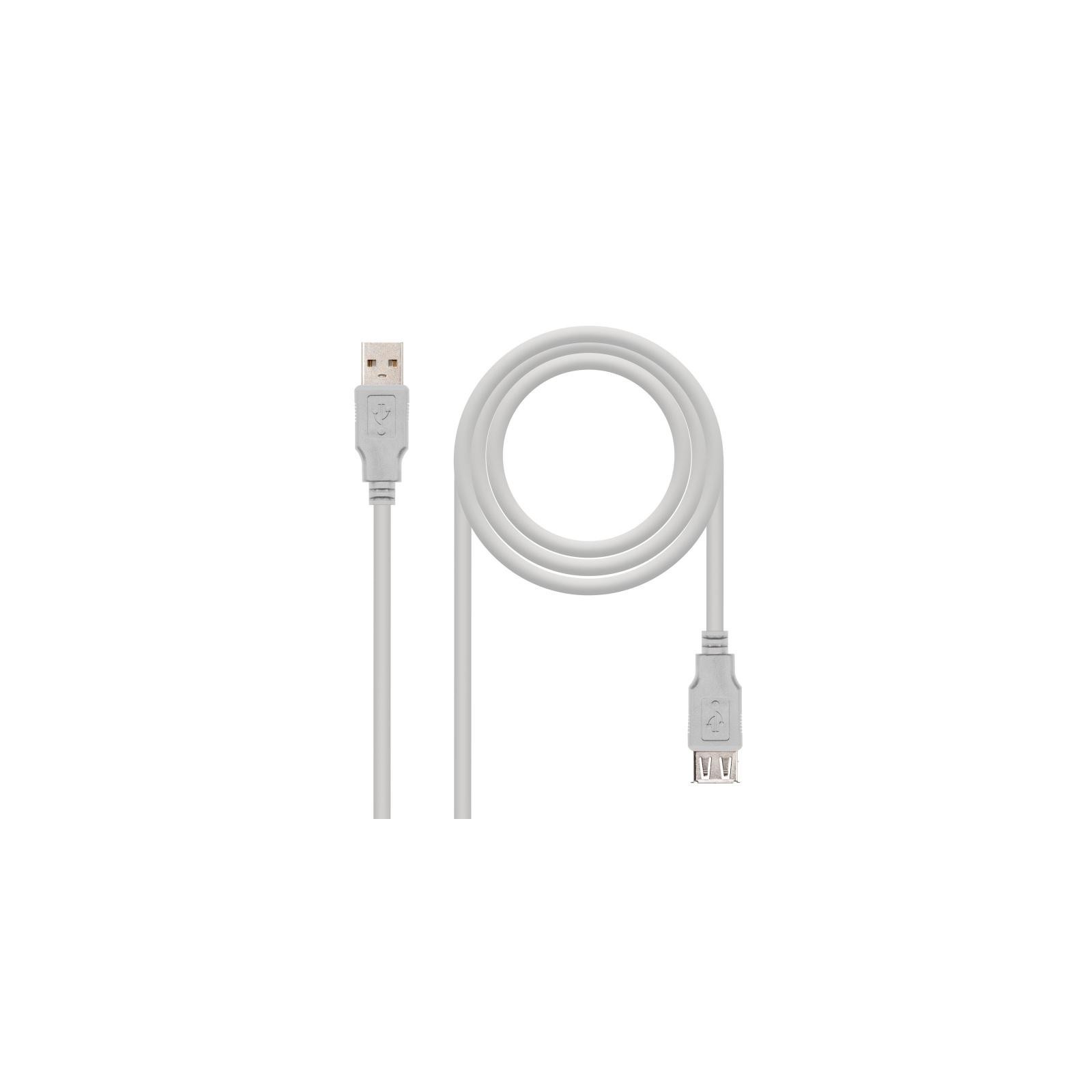 Cable Alargador Usb 2.0 Nanocable 10.01.203/ Usb Macho - Usb