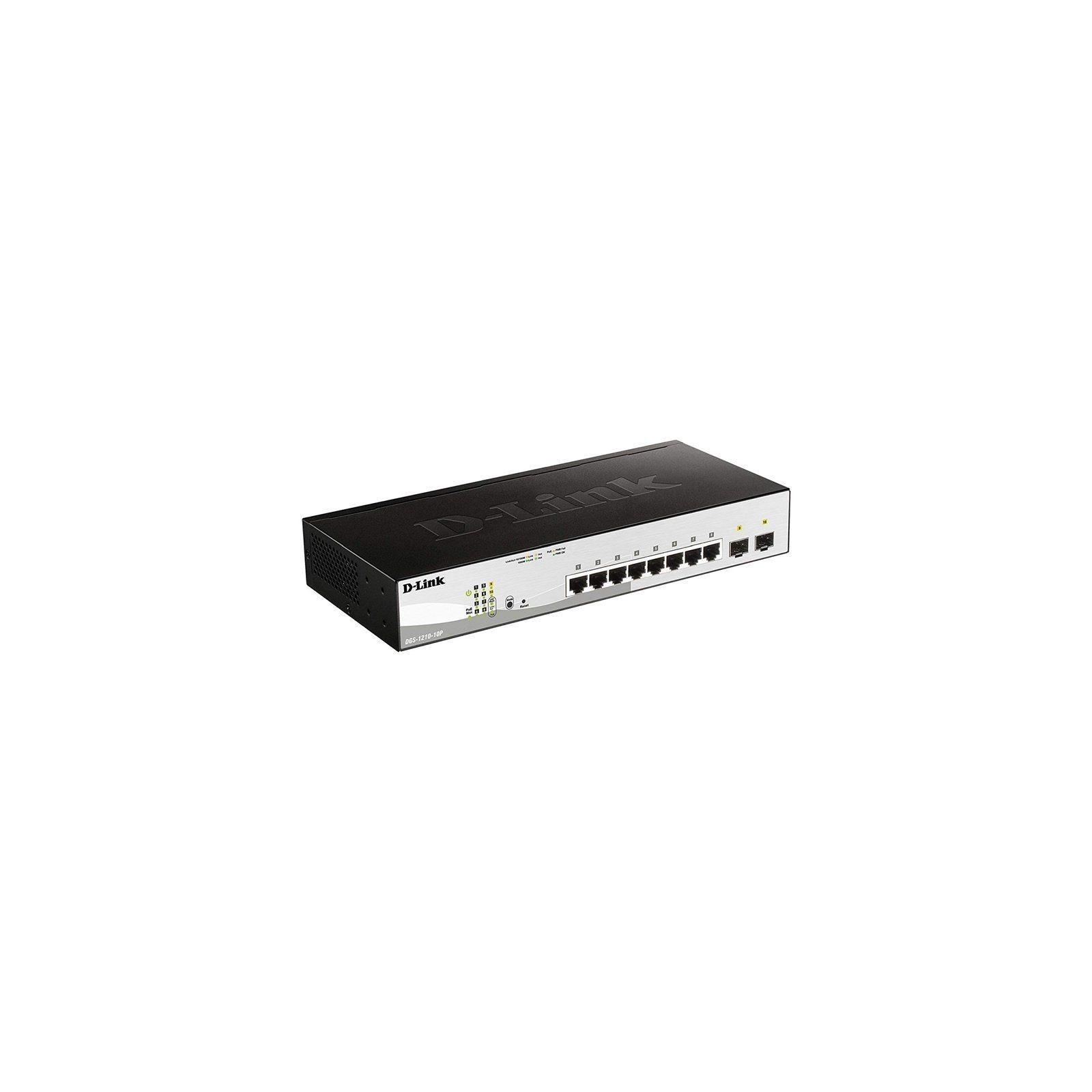 Switch D-Link Dgs-1210-10 8 Puertos/ Rj-45 Gigabit 10/100/10