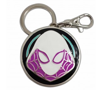Llavero Metalico Semic Studios Logo Spider - Gwen