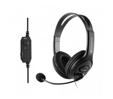 Auriculares Con Microfono Phoenix Control Volumen