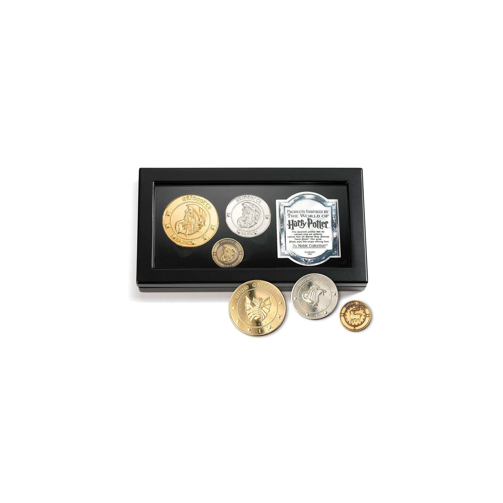 Set Monedas Gringotts Harry Potter