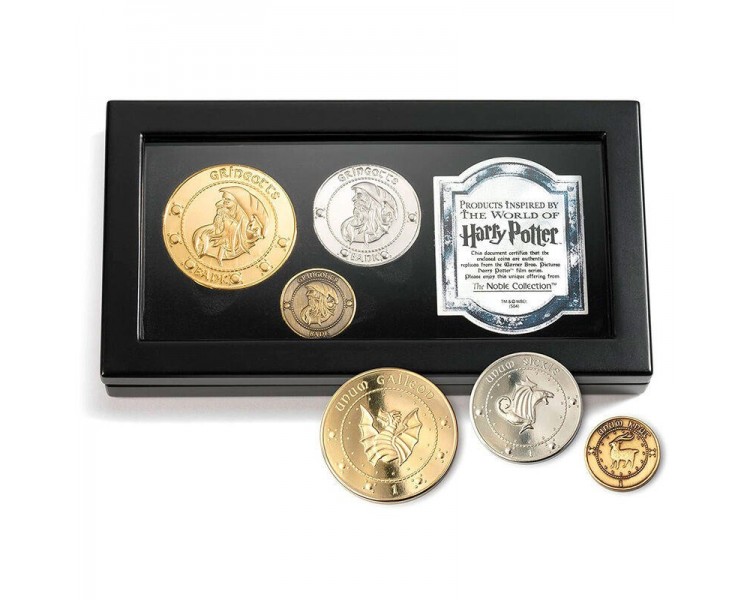 Set Monedas Gringotts Harry Potter