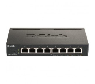 Switch D-Link Dgs-1100-08Pv2 8 Puertos/ Rj-45 10/100/1000 Po