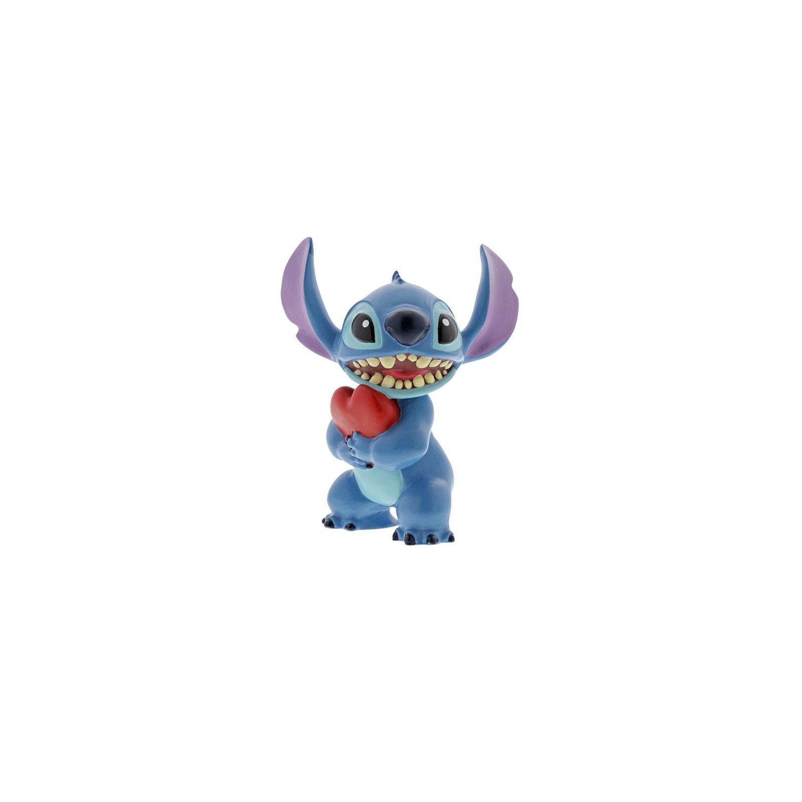 En - Figura Decorativa De Stitch Con Corazón