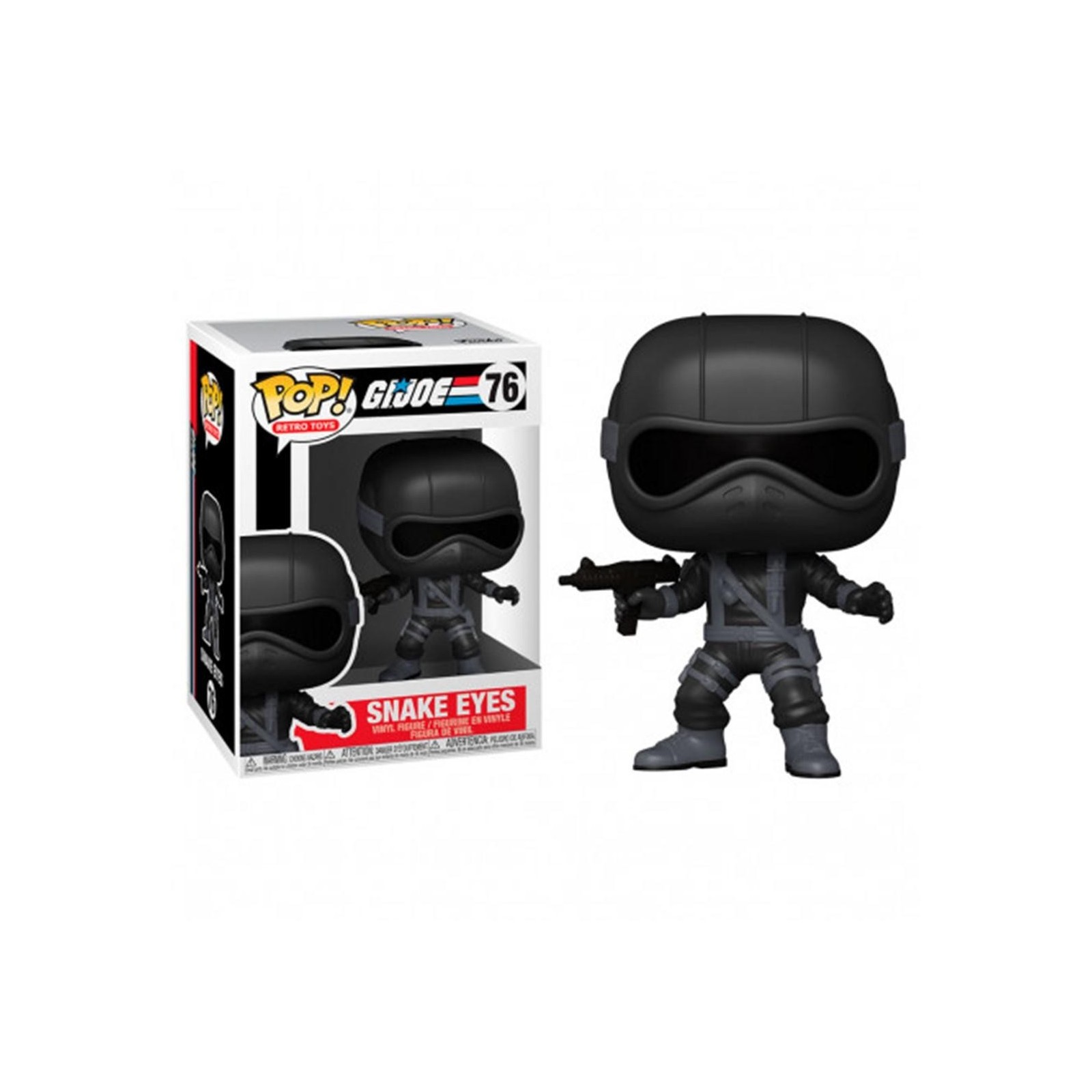 Figura Funko Pop G.I. Joe Snake Eyes V1