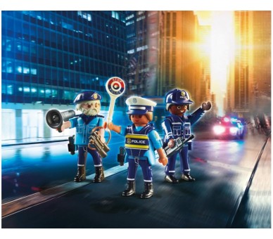 Playmobil Ciudad Set Figuras Policias