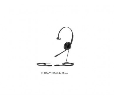 Auricular Yealink Yhs34-Lite Mono Para Telefono Ip