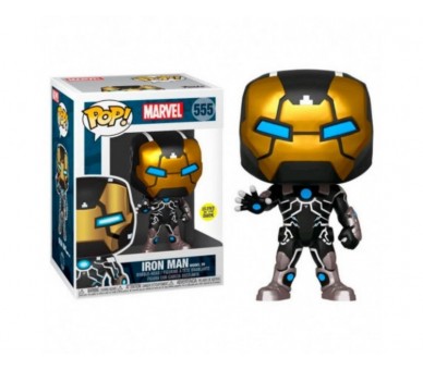 Figura Funko Pop Marvel 80Th Iron Man Modelo 39 Brillo En L