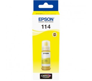 Epson Botella Tinta Ecotank 114 Amarillo 70Ml