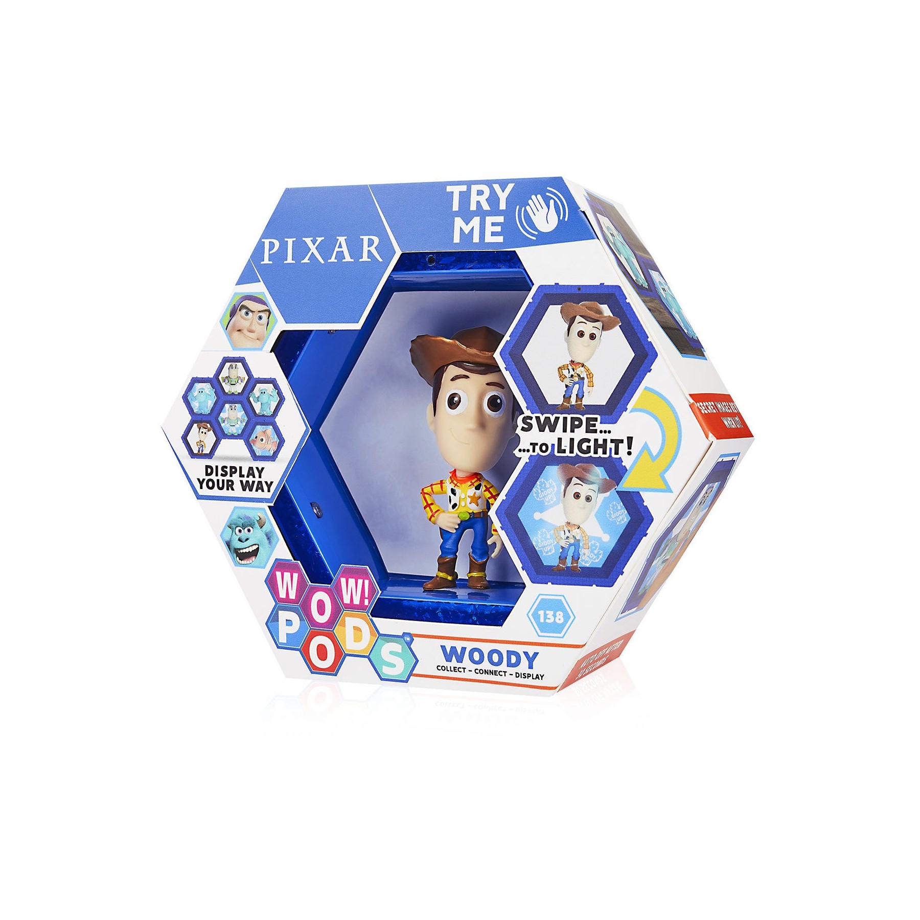 Figura Led Wow! Pod Woody Disney Pixar