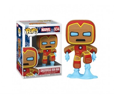 Figura Pop Marvel Holiday Iron Man