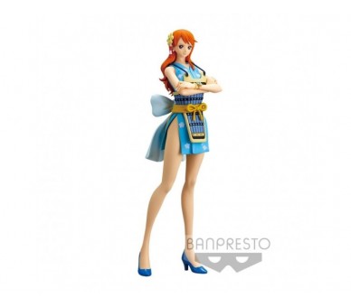 Figura Nami Wanokuni Style Ver.B Glitter Glamours One Piece