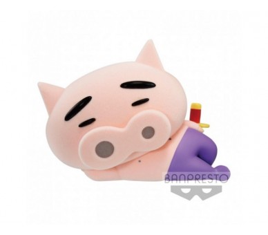 Figura Fluffy Puffy Buriburi Zaemon Ver.A Crayon Shinchan 7C