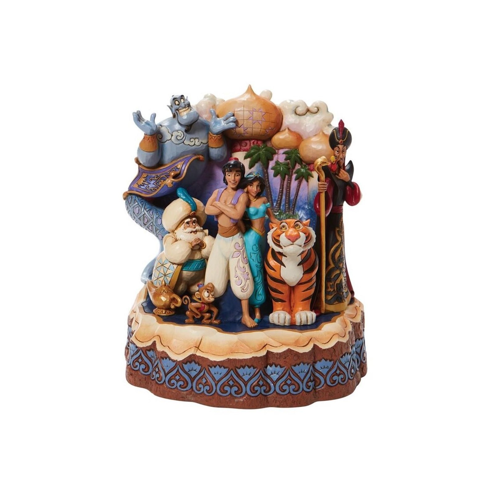 Figura Enesco Disney Aladdin Personajes Diorama