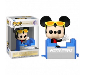 Figura Pop Disney World 50Th Anniversary Mickey People Mover
