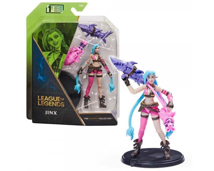 Figura Jinx League Of Legends 10Cm