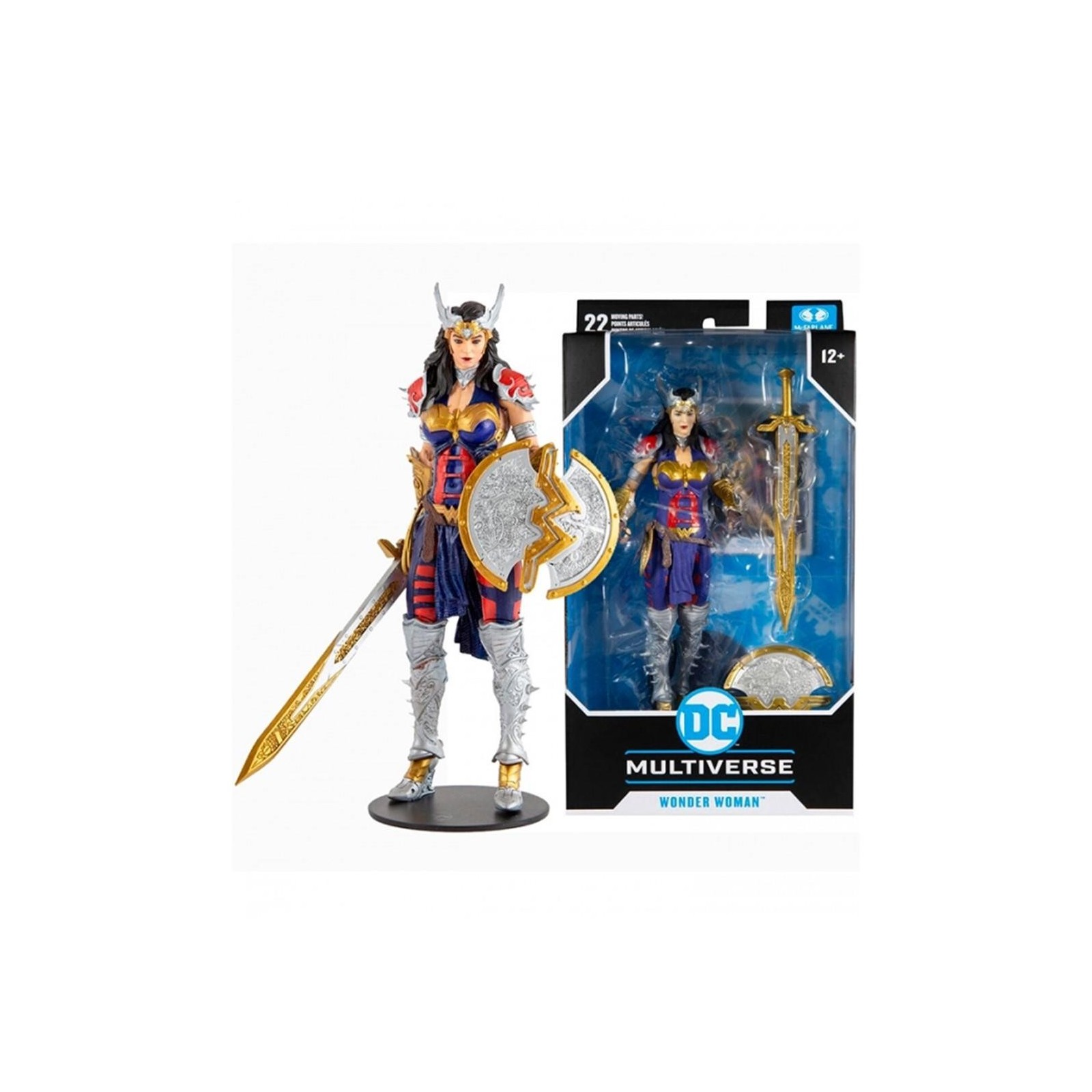 Figura Wonder Woman Multiverse Dc Comics 18Cm