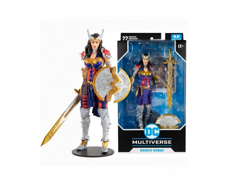 Figura Wonder Woman Multiverse Dc Comics 18Cm