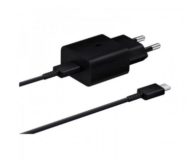 Samsung Travel Charger Type-C Black / Cargador De 15W Con Ca