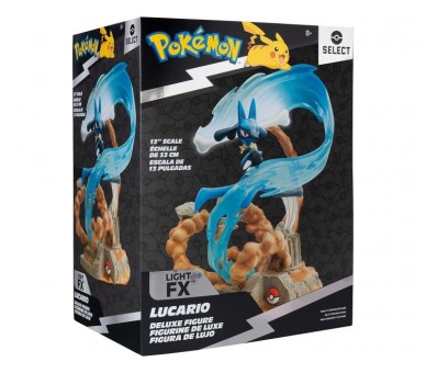 Estatua Deluxe Select Lucario Pokémon