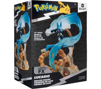 Estatua Deluxe Select Lucario Pokémon