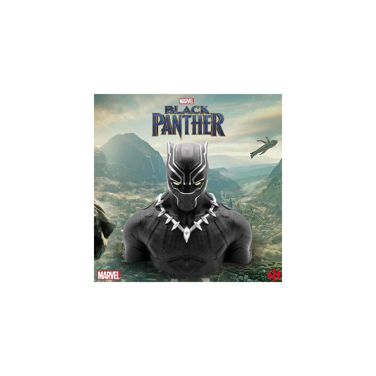 Busto Hucha Black Panther Wakanda Deluxe Marvel Comics 20Cm