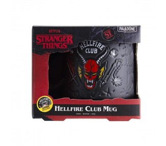 Taza Con Relieve Paladone Stranger Things Hellfire Club
