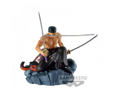 Figura Roronoa Zoro The Brush Dioramatic One Piece 15Cm