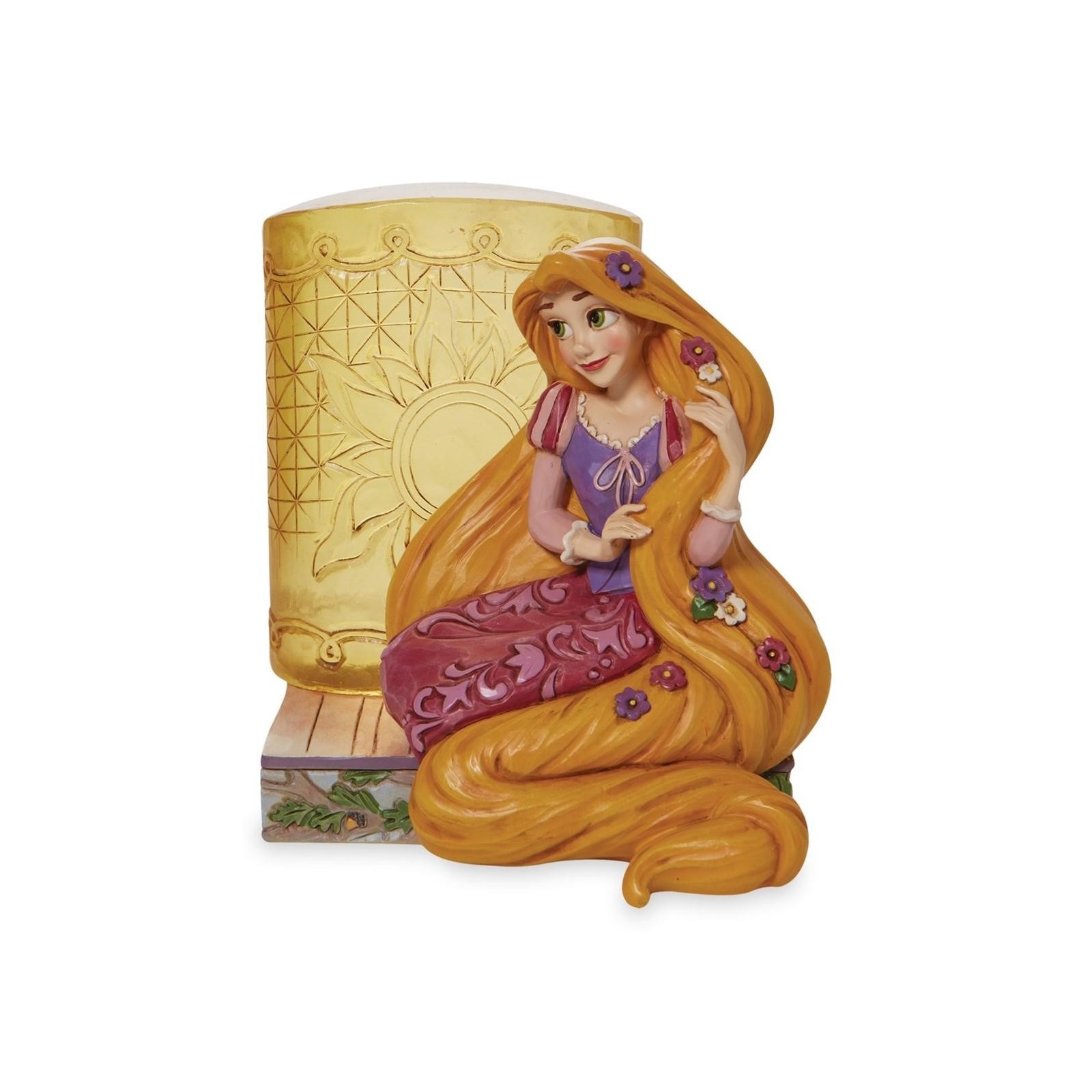 Figura Enesco Disney Enredados Rapunzel Con Linterna