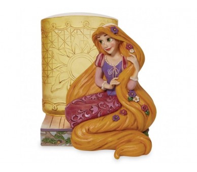 Figura Enesco Disney Enredados Rapunzel Con Linterna