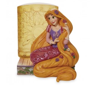 Figura Enesco Disney Enredados Rapunzel Con Linterna