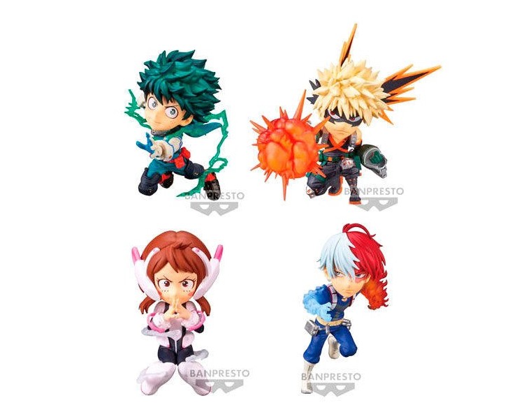 Caja 12 Figuras World Collectable My Hero Academia 7Cm Surti