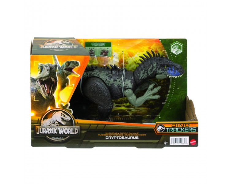 Figura Mattel Jurassic World Wild Roar Dryptosaurus