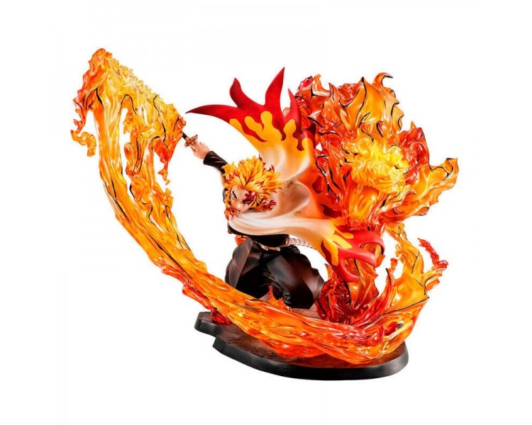 Figura Kyojuro Rengoku Flame Breathing Fifth Form Flame Tige