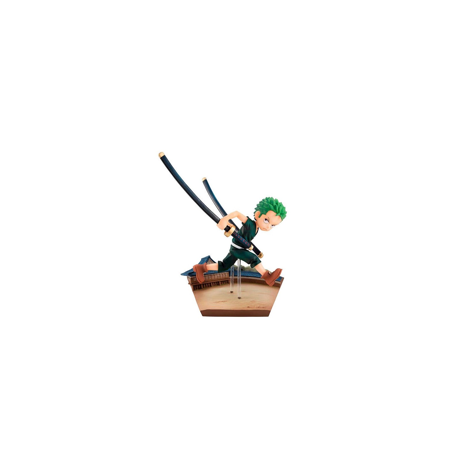 Figura Roronoa Zoro Run! Run! One Piece 14Cm