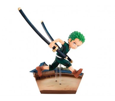 Figura Roronoa Zoro Run! Run! One Piece 14Cm