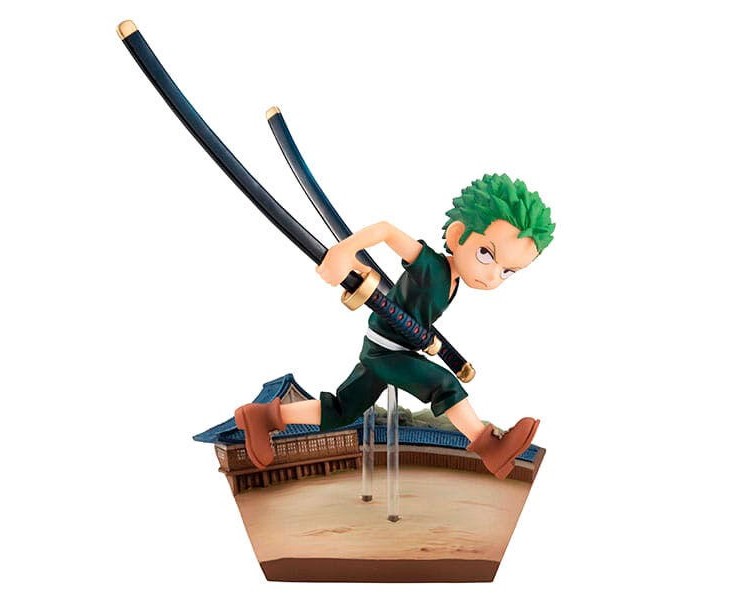 Figura Roronoa Zoro Run! Run! One Piece 14Cm