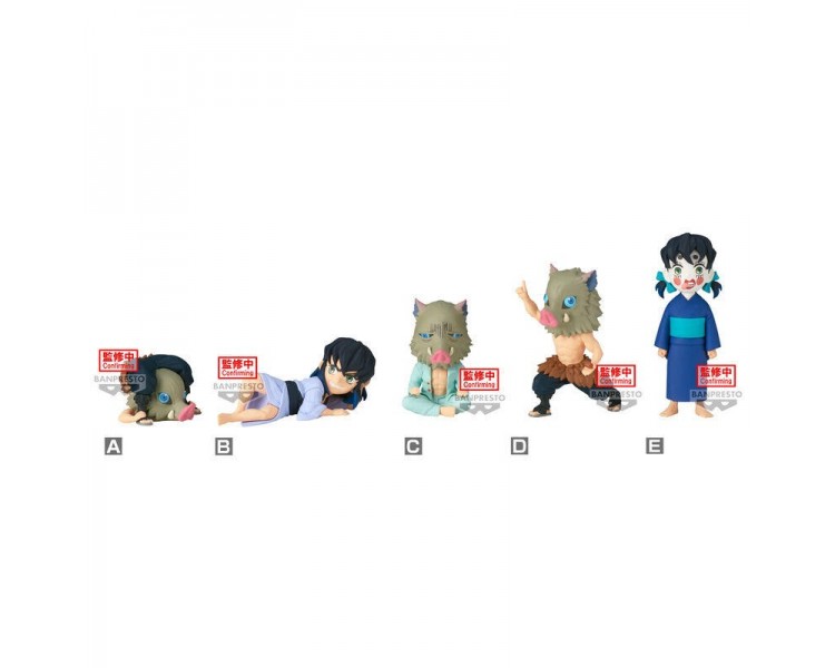 Figuras Pack 12 World Collectable Inosuke Hashibira Demon Sl