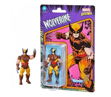 Figura Wolverine Retro Marvel Legends 9,5Cm
