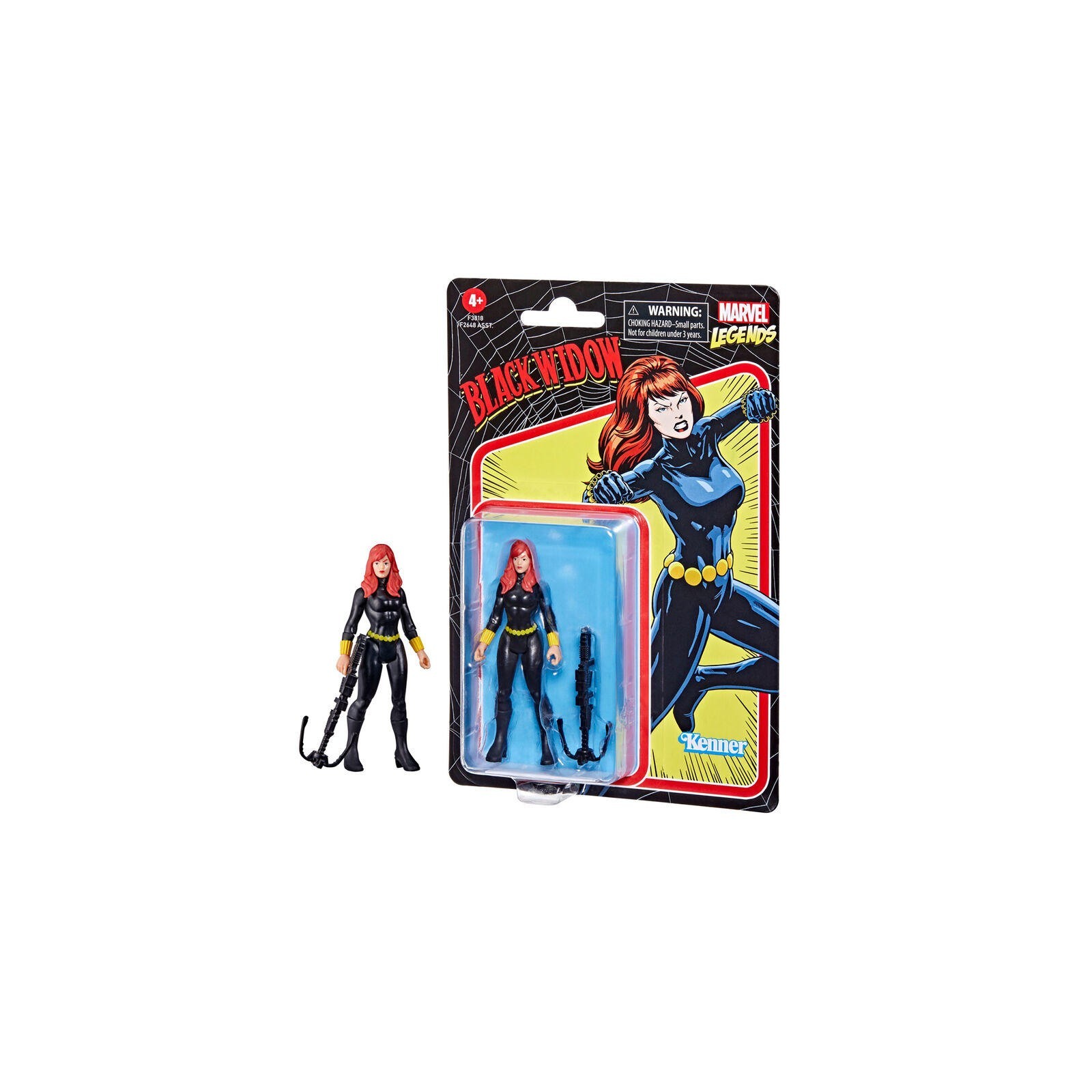 Figura Black Widow Marvel Retro Collection 9Cm